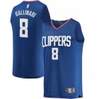 Camiseta Danilo Gallinari 8 Los Angeles Clippers Icon Edition Azul Hombre